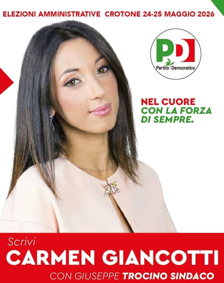 Manifesto elettorale Carmen Giancotti