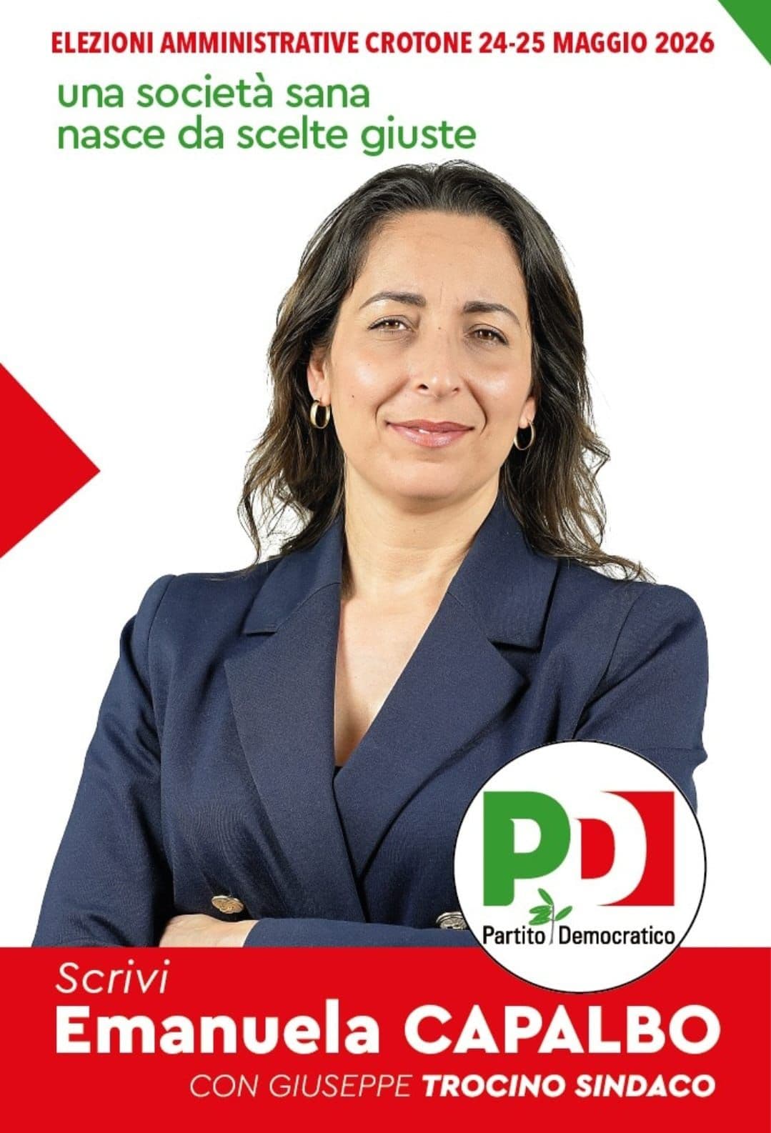 Manifesto elettorale Emanuela Capalbo